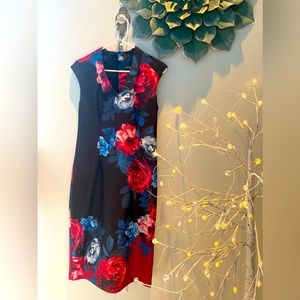 🌺Flower Print Dress✨Medium🌺by Ignite Evenings✨EasyWorkWear!👠